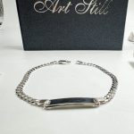 Srebrna narukvica muška 42 NM 487210