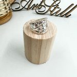 Srebrni prsten rustik 64 PG 471800