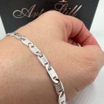 Srebrna muška narukvica 42 NM 575210