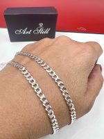 Srebrni muški lanac 21 L 100510 - Slika 2