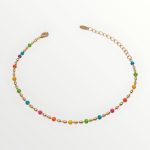 Srebrna pozlaćena narukvica tuti fruti 295 N 175164