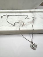 Srebrni lanac sa priveskom srce i delfinom 295 L 332404 - Slika 4