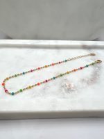 Srebrna pozlaćena nanogica tuti fruti 295 N 205213 - Slika 2