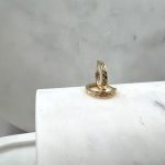 Srebrne pozlaćene karike 295 295 M 160150