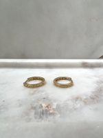 Srebrne pozlaćene karike 295 295 M 160150 - Slika 4