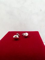 Srebrne glatke minđuše 295 M 120070 - Slika 2